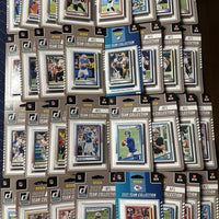 2025 DONRUSS Football COMPLETE Run of 32 Different Individual Team Sets including Chiefs, Patriots, Cowboys, Packers, Jaguars, Bears and 26 Others