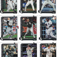 Chicago White Sox 2025 Topps Complete Mint Hand Collated 18 Card Team Set Featuring Rookie Cards of Brooks Baldwin, Ky Bush, Drew Thorpe, Sean Burke, Jairo Iriarte and Jake Eder Plus