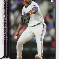 Texas Rangers 2025 Topps Complete Mint 18 Card Hand Collated Team Set Featuring Evan Carter Future Stars, Corey Seager and Marcus Semien with Dustin Harris, Kumar Rocker and Walter Pennington Rookie Cards Plus