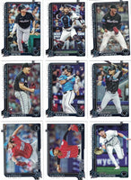 Miami Marlins 2025 Topps Complete Mint Hand Collated 18 Card Team Set Featuring Rookie Cards of Connor Norby, Adam Mazur, Griffin Conine, Valente Bellozo and Javier Sanoja Plus
