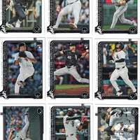 Chicago White Sox 2025 Topps Complete Mint Hand Collated 18 Card Team Set Featuring Rookie Cards of Brooks Baldwin, Ky Bush, Drew Thorpe, Sean Burke, Jairo Iriarte and Jake Eder Plus