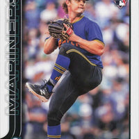 Seattle Mariners 2025 Topps Complete Mint 19 Card Hand Collated Team Set Featuring Cal Raleigh and Julio Rodríguez with Rookie Cards of Tyler Locklear, Ryan Bliss and Troy Taylor Plus