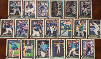 Seattle Mariners 2025 Topps Complete Mint 19 Card Hand Collated Team Set Featuring Cal Raleigh and Julio Rodríguez with Rookie Cards of Tyler Locklear, Ryan Bliss and Troy Taylor Plus
