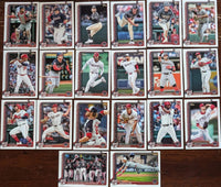 Washington Nationals 2025 Topps Complete Mint Hand Collated 20 Card Team Set Featuring Rookie Cards of Dylan Crews, Andres Chaparro, James Wood, DJ Herz, Zach Brzykcy and Darren Baker Plus
