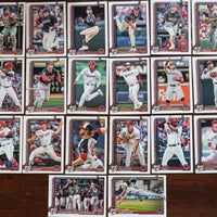 Washington Nationals 2025 Topps Complete Mint Hand Collated 20 Card Team Set Featuring Rookie Cards of Dylan Crews, Andres Chaparro, James Wood, DJ Herz, Zach Brzykcy and Darren Baker Plus