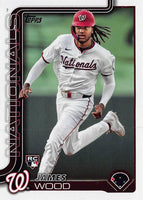 Washington Nationals 2025 Topps Complete Mint Hand Collated 20 Card Team Set Featuring Rookie Cards of Dylan Crews, Andres Chaparro, James Wood, DJ Herz, Zach Brzykcy and Darren Baker Plus
