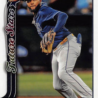 Tampa Bay Rays 2025 Topps Complete Mint 20 Card Hand Collated Team Set Featuring Junior Caminero Future Stars Card and Rookie Cards of Kameron Misner, Mason Montgomery and Logan Driscoll Plus