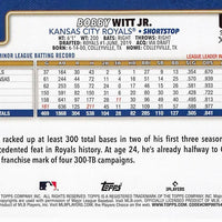 Kansas City Royals 2025 Topps Complete Mint 19 Card Hand Collated Team Set Featuring Salvador Perez and Bobby Witt Jr with a Tyler Gentry Rookie Card Plus