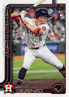 Houston Astros 2025 Topps Complete Mint Hand Collated 21 Card Team Set with Jose Altuve, Jeremy Peña, Yordan Alvarez, Justin Verlander and Rookie Cards of Pedro León, Shay Whitcomb and Zach Dezenzo Plus
