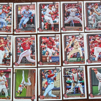 St. Louis Cardinals 2025 Topps Complete Mint Hand Collated 21 Card Team Set Featuring Masyn Winn All Star Rookie Cup with Rookie Cards of Michael McGreevy, Michael Helman, Thomas Saggese and Gordon Graceffo Plus