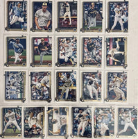 Milwaukee Brewers 2025 Topps Complete Mint Hand Collated 21 Card Team Set Featuring Joey Ortiz and Sal Frelick Future Stars Cards, Christian Yelich and Carlos Rodriguez and Isaac Collins Rookie Cards Plus
