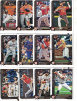 Houston Astros 2025 Topps Complete Mint Hand Collated 21 Card Team Set with Jose Altuve, Jeremy Peña, Yordan Alvarez, Justin Verlander and Rookie Cards of Pedro León, Shay Whitcomb and Zach Dezenzo Plus
