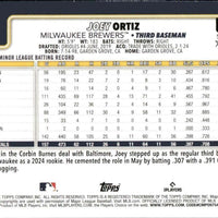 Milwaukee Brewers 2025 Topps Complete Mint Hand Collated 21 Card Team Set Featuring Joey Ortiz and Sal Frelick Future Stars Cards, Christian Yelich and Carlos Rodriguez and Isaac Collins Rookie Cards Plus