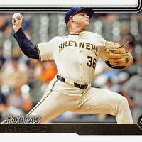 Milwaukee Brewers 2025 Topps Complete Mint Hand Collated 21 Card Team Set Featuring Joey Ortiz and Sal Frelick Future Stars Cards, Christian Yelich and Carlos Rodriguez and Isaac Collins Rookie Cards Plus