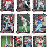 St. Louis Cardinals 2025 Topps Complete Mint Hand Collated 21 Card Team Set Featuring Masyn Winn All Star Rookie Cup with Rookie Cards of Michael McGreevy, Michael Helman, Thomas Saggese and Gordon Graceffo Plus