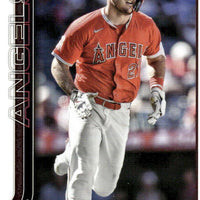 Los Angeles Angels 2025 Topps Complete Mint Hand Collated 22 Card Team Set Featuring Mike Trout and 6 Rookie Cards including Jack Kochanowicz, Niko Kavadas, Gustavo Campero, Caden Dana, Samuel Aldegheri and Bryce Teodosio PLUS