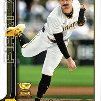 Pittsburgh Pirates 2025 Topps Complete Mint 22 Card Hand Collated Team Set Featuring Paul Skenes Topps All Star Rookie Cup Card and Rookie Cards of Billy Cook, Mike Burrows and Nick Yorke Plus
