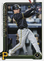 Pittsburgh Pirates 2025 Topps Complete Mint 22 Card Hand Collated Team Set Featuring Paul Skenes Topps All Star Rookie Cup Card and Rookie Cards of Billy Cook, Mike Burrows and Nick Yorke Plus
