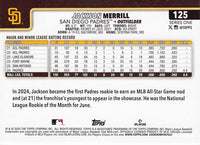 San Diego Padres 2025 Topps Complete Mint 22 Card Team Set Featuring Manny Machado, Yu Darvish, Xander Bogaerts, Fernando Tatis Jr with Rookie Cards of Sean Reynolds and Brandon Lockridge Plus
