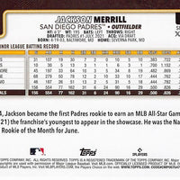 San Diego Padres 2025 Topps Complete Mint 22 Card Team Set Featuring Manny Machado, Yu Darvish, Xander Bogaerts, Fernando Tatis Jr with Rookie Cards of Sean Reynolds and Brandon Lockridge Plus