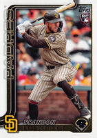 San Diego Padres 2025 Topps Complete Mint 22 Card Team Set Featuring Manny Machado, Yu Darvish, Xander Bogaerts, Fernando Tatis Jr with Rookie Cards of Sean Reynolds and Brandon Lockridge Plus
