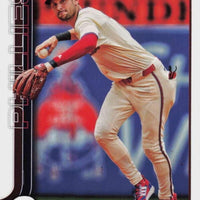 Philadelphia Phillies 2025 Topps Complete Mint 23 Card Team Set Featuring Bryce Harper, Kyle Schwarber and Trea Turner with Rookie Cards of Tyler Phillips, Seth Johnson and Michael Mercado Plus