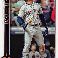 New York Mets 2025 Topps Complete Mint 24 Card Hand Collated Team Set Featuring Francisco Lindor, Juan Soto, Edwin Díaz and Pete Alonso with Luisangel Acuña Rookie Card Plus