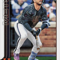 New York Mets 2025 Topps Complete Mint 24 Card Hand Collated Team Set Featuring Francisco Lindor, Juan Soto, Edwin Díaz and Pete Alonso with Luisangel Acuña Rookie Card Plus