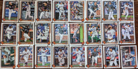 New York Mets 2025 Topps Complete Mint 24 Card Hand Collated Team Set Featuring Francisco Lindor, Juan Soto, Edwin Díaz and Pete Alonso with Luisangel Acuña Rookie Card Plus
