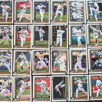 Oakland Athletics 2025 Topps Complete Mint 24 Card Team Set Featuring Mason Miller, Tyler Soderstrom and Zack Gelof with Rookie Cards of Jacob Wilson, Brady Basso, J.T. Ginn and Grant Holman Plus