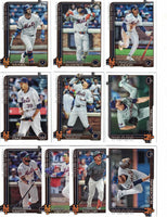 New York Mets 2025 Topps Complete Mint 24 Card Hand Collated Team Set Featuring Francisco Lindor, Juan Soto, Edwin Díaz and Pete Alonso with Luisangel Acuña Rookie Card Plus
