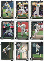Oakland Athletics 2025 Topps Complete Mint 24 Card Team Set Featuring Mason Miller, Tyler Soderstrom and Zack Gelof with Rookie Cards of Jacob Wilson, Brady Basso, J.T. Ginn and Grant Holman Plus
