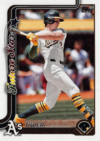 Oakland Athletics 2025 Topps Complete Mint 24 Card Team Set Featuring Mason Miller, Tyler Soderstrom and Zack Gelof with Rookie Cards of Jacob Wilson, Brady Basso, J.T. Ginn and Grant Holman Plus

