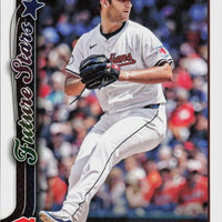 Cleveland Guardians 2025 Topps Complete Mint 25 Card Hand Collated Team Set Featuring Gavin Williams Future Stars and José Ramírez with 6 Rookie Cards including Connor Gillispie and Andrew Walters Plus