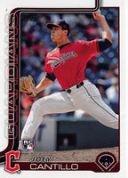 Cleveland Guardians 2025 Topps Complete Mint 25 Card Hand Collated Team Set Featuring Gavin Williams Future Stars and José Ramírez with 6 Rookie Cards including Connor Gillispie and Andrew Walters Plus
