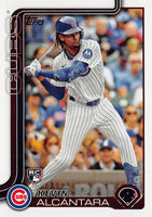 Chicago Cubs 2025 Topps Complete Mint Hand Collated 23 Card Team Set Featuring Pete Crow Armstrong and Dansby Swanson with Rookie Cards of Jack Neely and Kevin Alcántara Plus
