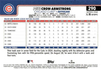 Chicago Cubs 2025 Topps Complete Mint Hand Collated 23 Card Team Set Featuring Pete Crow Armstrong and Dansby Swanson with Rookie Cards of Jack Neely and Kevin Alcántara Plus
