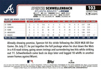 Atlanta Braves 2025 Topps Complete Mint Hand Collated 25 Card Team Set Featuring Ozzie Albies, Ronald Ocuna, Chris Sale and Matt Olson with 4 Rookie Cards including Spencer Schwellenbach Plus
