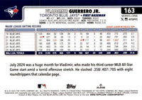 Toronto Blue Jays 2025 Topps Complete Mint Hand Collated 25 Card Team Set Featuring George Springer, Vladimir Guerrero Jr and Bo Bichette with 8 ROOKIE Cards including Luis De Los Santos, Orelvis Martinez and Jake Bloss Plus
