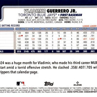 Toronto Blue Jays 2025 Topps Complete Mint Hand Collated 25 Card Team Set Featuring George Springer, Vladimir Guerrero Jr and Bo Bichette with 8 ROOKIE Cards including Luis De Los Santos, Orelvis Martinez and Jake Bloss Plus