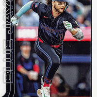 Toronto Blue Jays 2025 Topps Complete Mint Hand Collated 25 Card Team Set Featuring George Springer, Vladimir Guerrero Jr and Bo Bichette with 8 ROOKIE Cards including Luis De Los Santos, Orelvis Martinez and Jake Bloss Plus