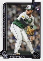 Colorado Rockies 2024 Topps Complete Mint Hand Collated 29 Card Team Set featuring 9 Rookie Cards Greg Jones, Bradley Blalock, Adael Amador, Aaron Schunk, Drew Romo, Angel Chivilli, Luis Peralta, Jaden Hill and Seth Halvorsen Plus
