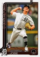 Detroit Tigers 2025 Topps Complete Mint 29 Card Hand Collated Team Set Featuring Tarik Skubal, Kenta Maeda and Javier Báez with 8 Rookie Cards Including Trey Sweeney, Jace Jung and Jackson Jobe Plus
