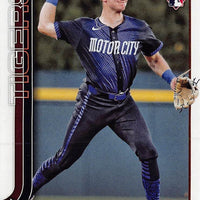 Detroit Tigers 2025 Topps Complete Mint 29 Card Hand Collated Team Set Featuring Tarik Skubal, Kenta Maeda and Javier Báez with 8 Rookie Cards Including Trey Sweeney, Jace Jung and Jackson Jobe Plus