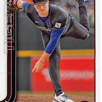 Detroit Tigers 2025 Topps Complete Mint 29 Card Hand Collated Team Set Featuring Tarik Skubal, Kenta Maeda and Javier Báez with 8 Rookie Cards Including Trey Sweeney, Jace Jung and Jackson Jobe Plus