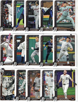 Detroit Tigers 2025 Topps Complete Mint 29 Card Hand Collated Team Set Featuring Tarik Skubal, Kenta Maeda and Javier Báez with 8 Rookie Cards Including Trey Sweeney, Jace Jung and Jackson Jobe Plus
