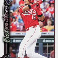 Cincinnati Reds 2025 Topps Complete Mint 29 Card Team Set Featuring Elly De La Cruz and Noelvi Marte Future Stars Cards with 5 Rookie Cards including Rhett Lowder, Rece Hinds and Blake Dunn Plus