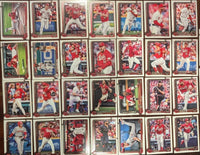 Cincinnati Reds 2025 Topps Complete Mint 29 Card Team Set Featuring Elly De La Cruz and Noelvi Marte Future Stars Cards with 5 Rookie Cards including Rhett Lowder, Rece Hinds and Blake Dunn Plus
