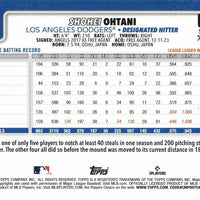 Los Angeles Dodgers 2025 Topps Complete Mint 33 Card Team Set Featuring 2 Different Shohei Ohtani Cards, Freddie Freeman, Mookie Betts and Tyler Glasnow with 7 Rookie Cards including River Ryan and Roki Sasaki Plus