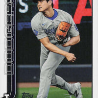 Los Angeles Dodgers 2025 Topps Complete Mint 33 Card Team Set Featuring 2 Different Shohei Ohtani Cards, Freddie Freeman, Mookie Betts and Tyler Glasnow with 7 Rookie Cards including River Ryan and Roki Sasaki Plus